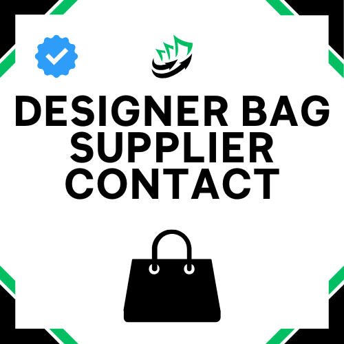 DESIGNER BAG PLUG: Direct Supplier Contact