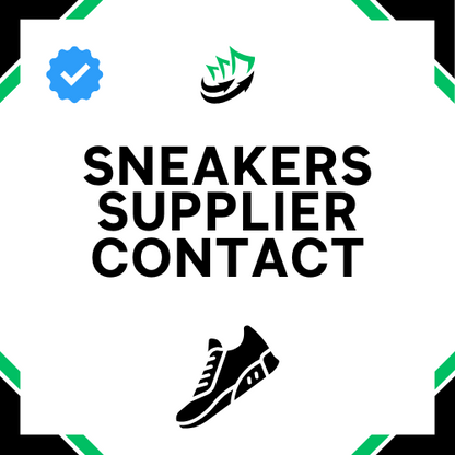 SNEAKER PLUG: Direct Supplier Contact