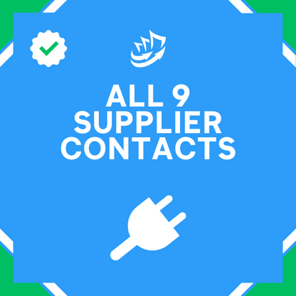 THE BIG BRO™ SUPPLIER CONTACT MEGA PACK